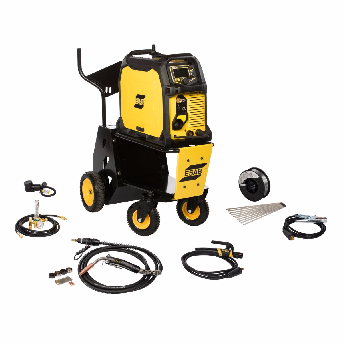 ESAB Rebel EMP 235ic MIG/Stick/TIG Welder with Cart (0558012704)