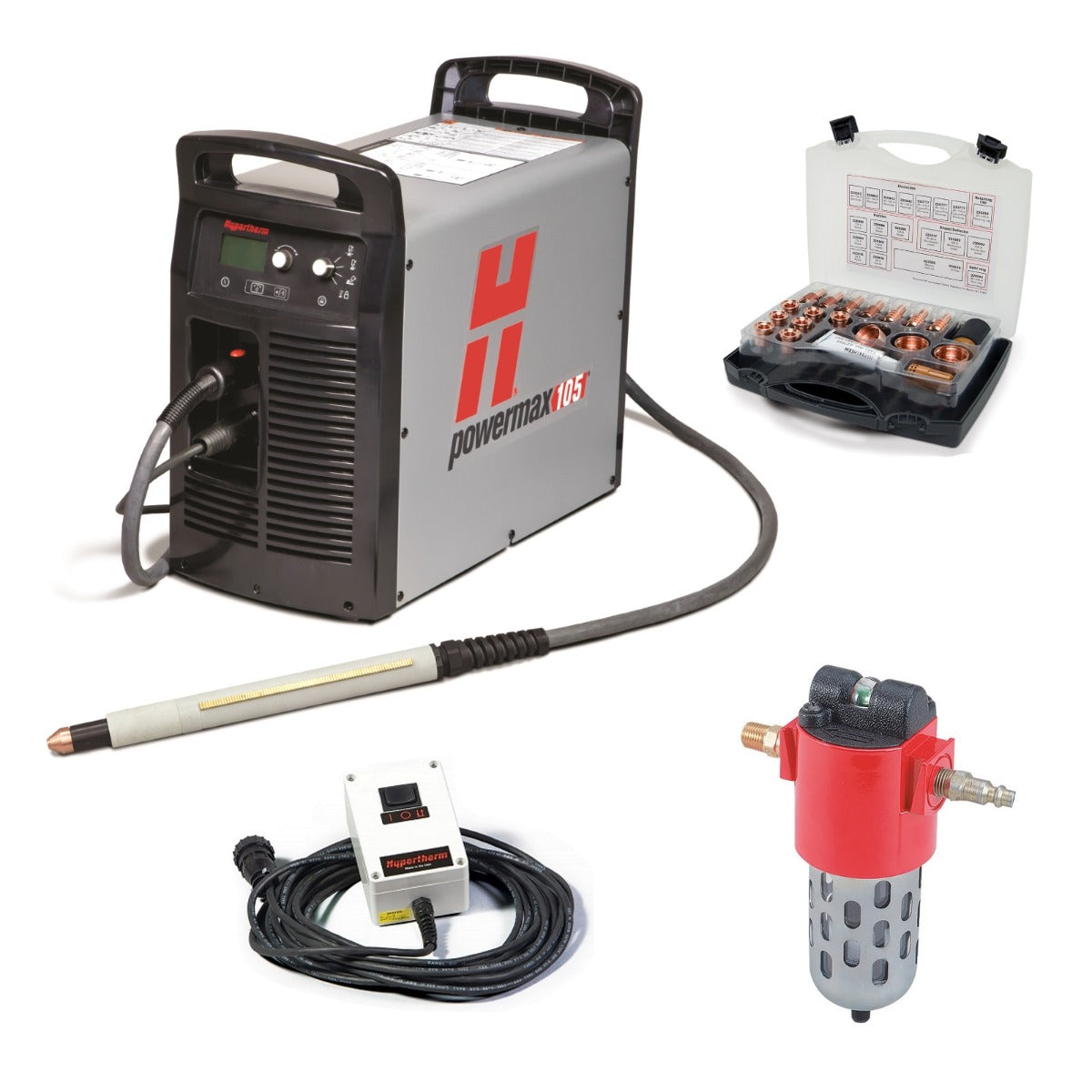 Hypertherm Powermax 105 w/CPC 50ft Mechanized Torch Pkg (059379)