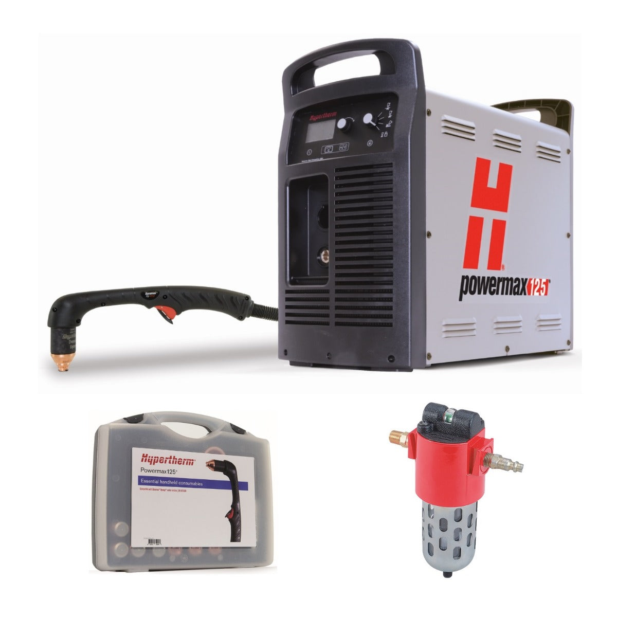 Hypertherm Powermax 125 w/CPC 25ft Hand Torch Pkg (059536)