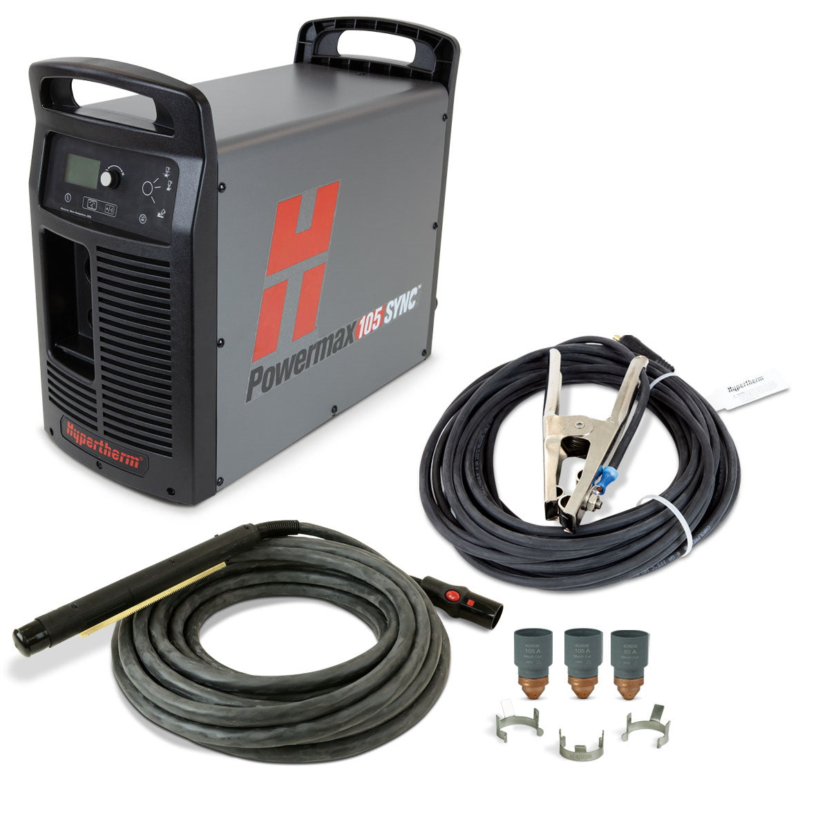 Hypertherm Powermax 105 Sync Plasma w/CPC 50ft 180° Mech Torch (059638)