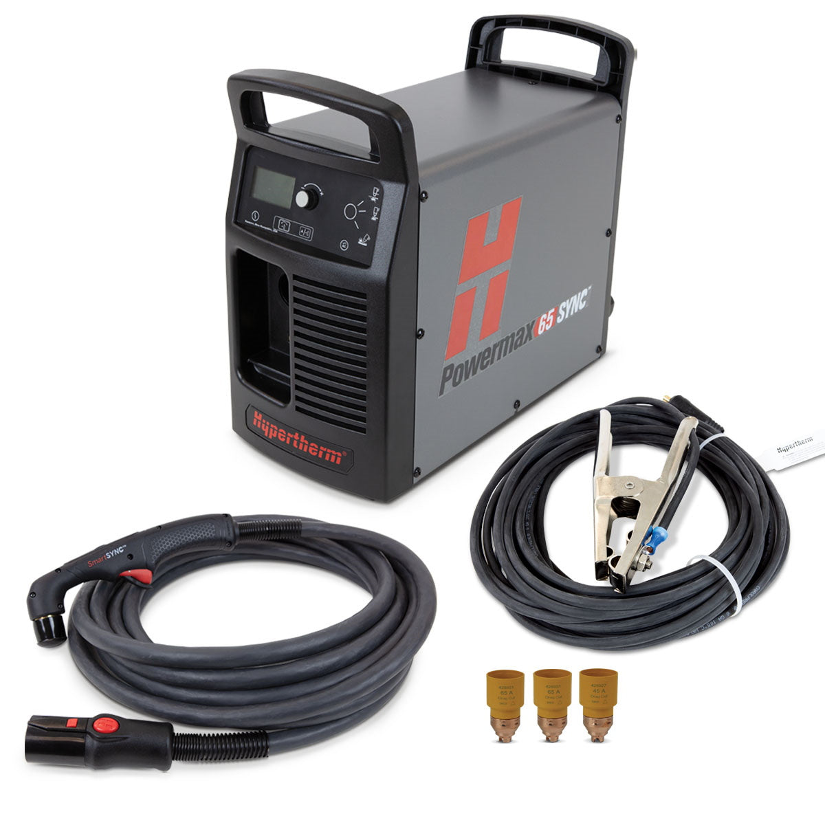 Hypertherm Powermax 65 Sync Plasma Cutter w/50ft Hand Torch (083344)