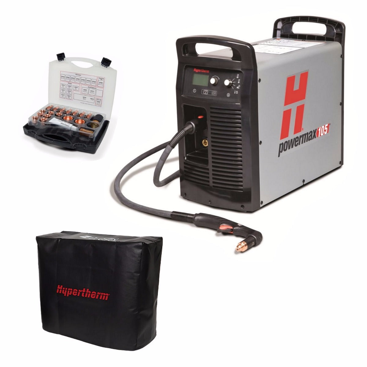 Hypertherm Powermax 105 Plasma Cutter w/25' Hand Torch Pkg (059374)