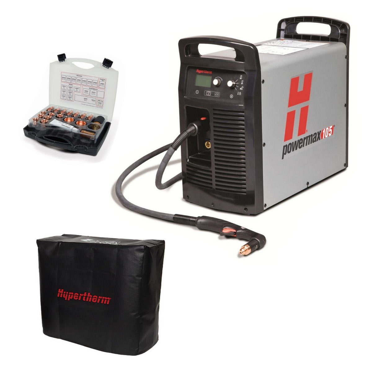 Hypertherm Powermax 105 Plasma Cutter w/50' Hand Torch Pkg (059375)