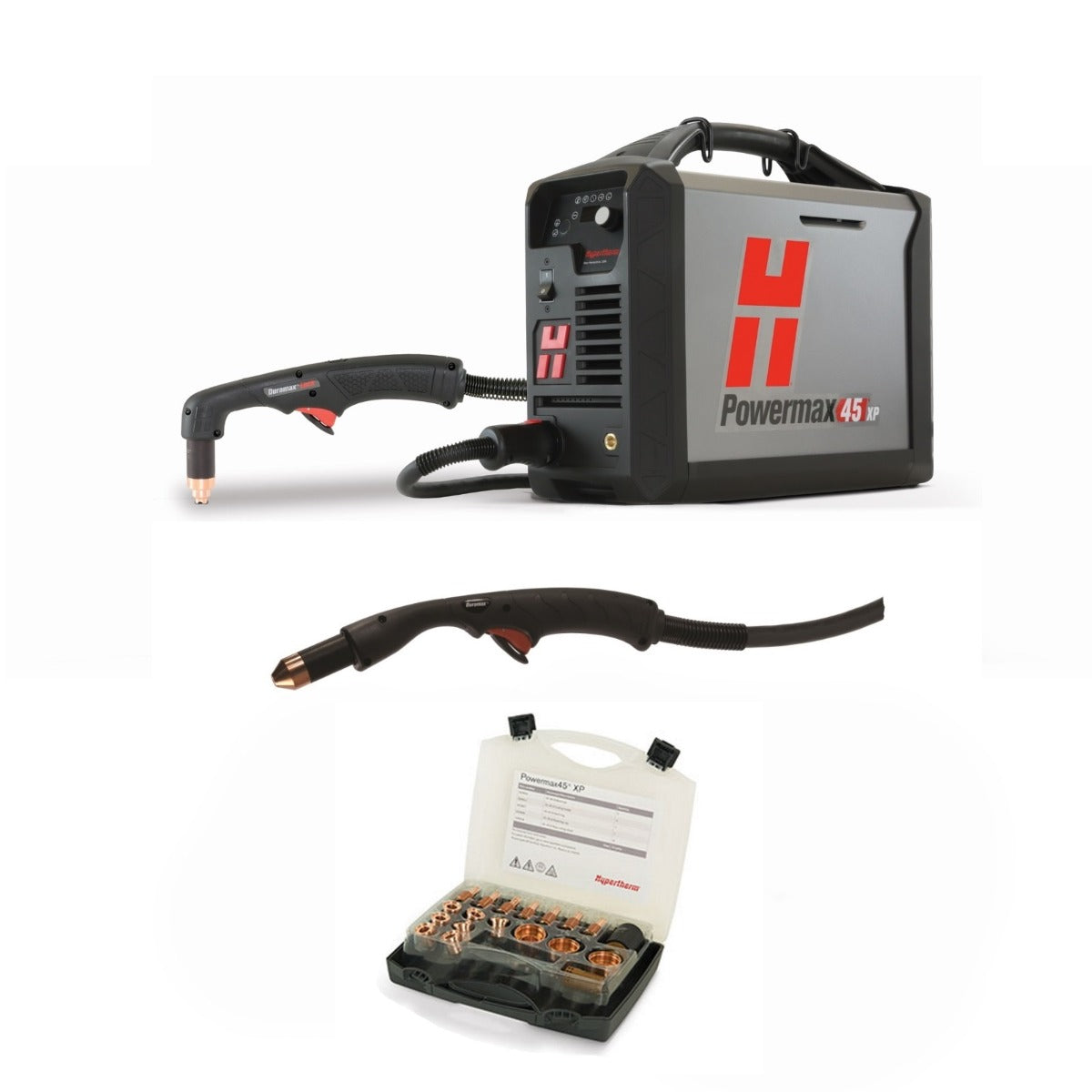 Hypertherm Powermax45 XP Plasma Cutter with 50ft Hand Torch Pkg (088114)