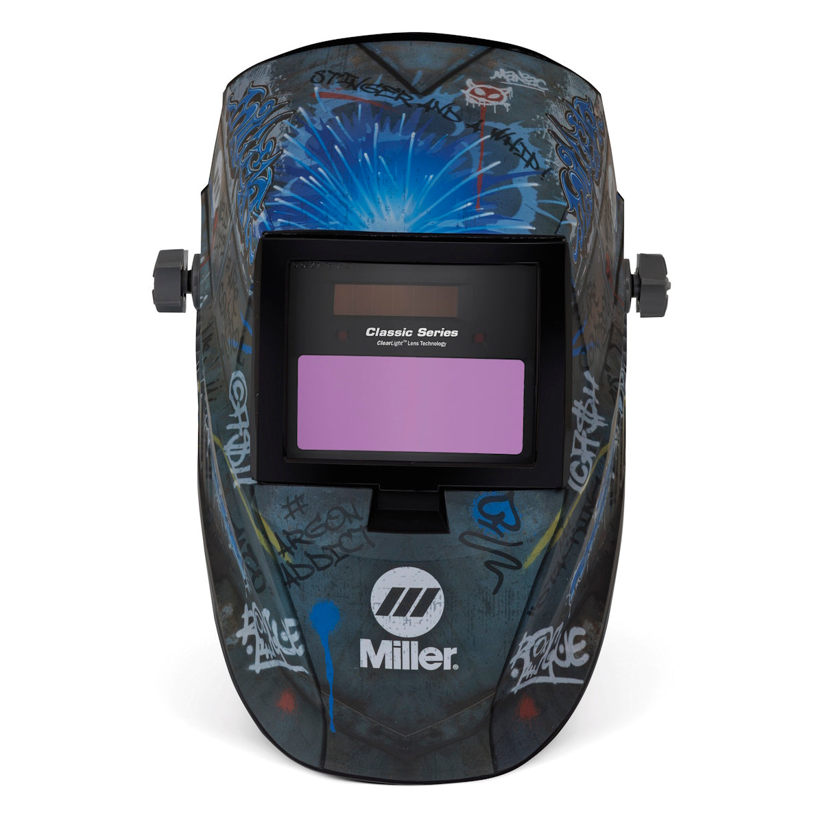 Miller Classic Series Street Sparks Welding Helmet with ClearLight Lens (299618)