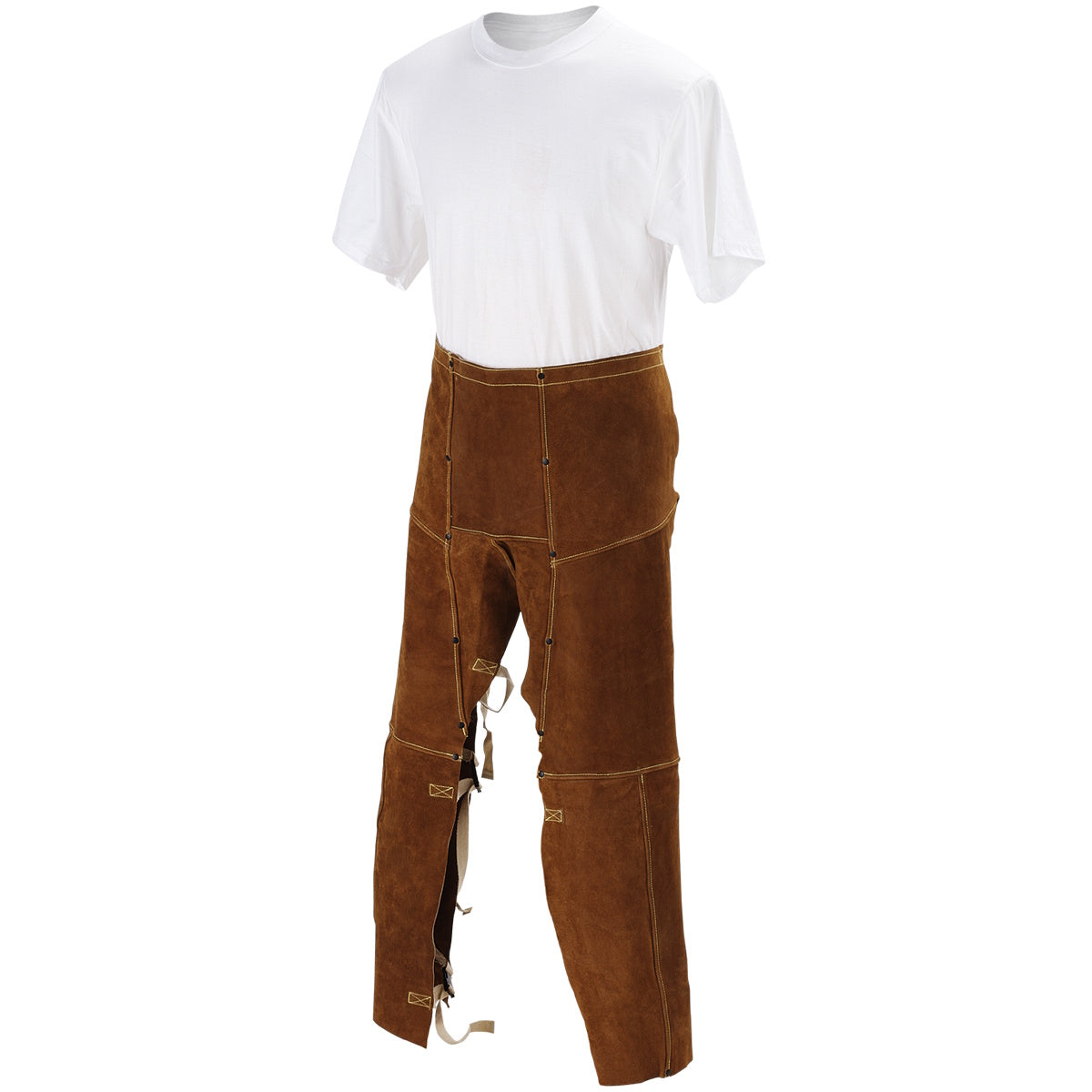Revco Black Stallion 40 Inch Split Leg Leather Chaps (40WS)