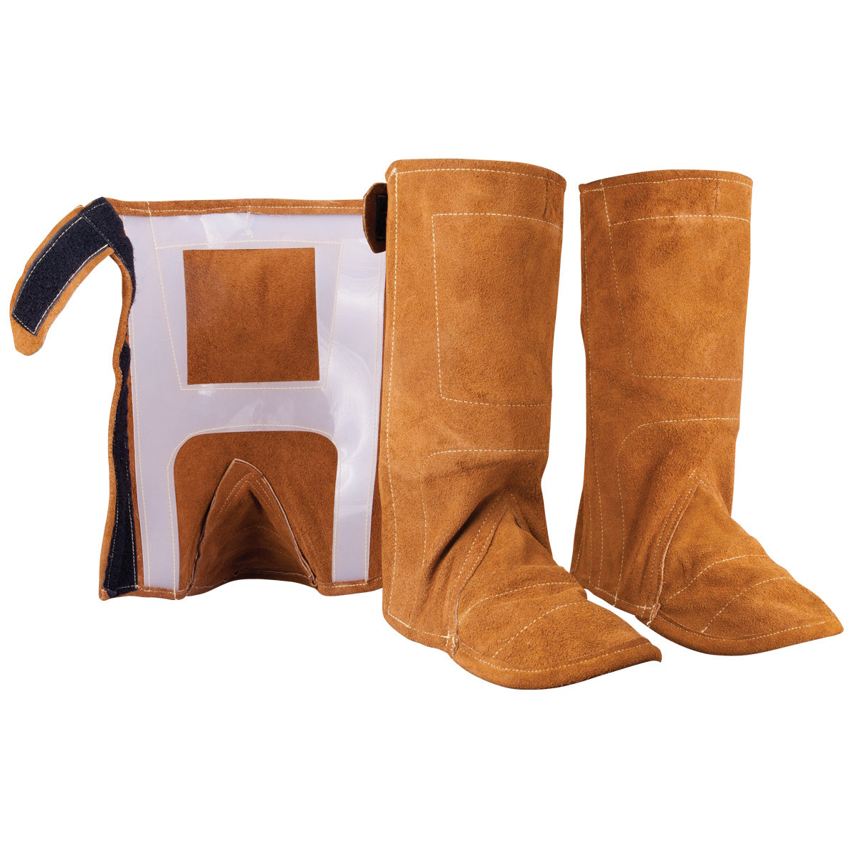 Revco Black Stallion Leather Leggings w/Plastic Insert Support (75CL)