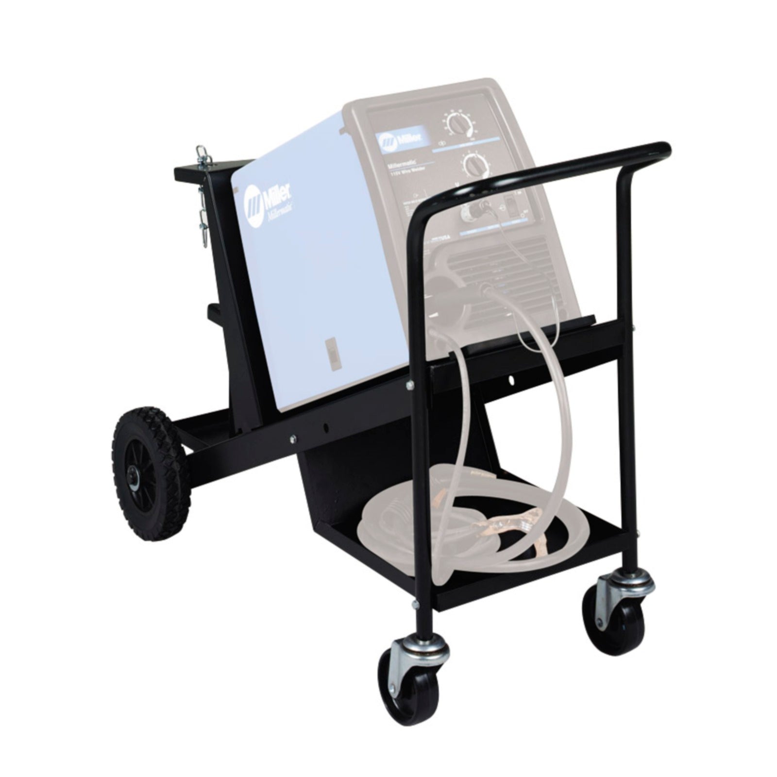 Miller Millermatic 211 with Cart, Spool Gun and Cover (951651, 195149, 300371)