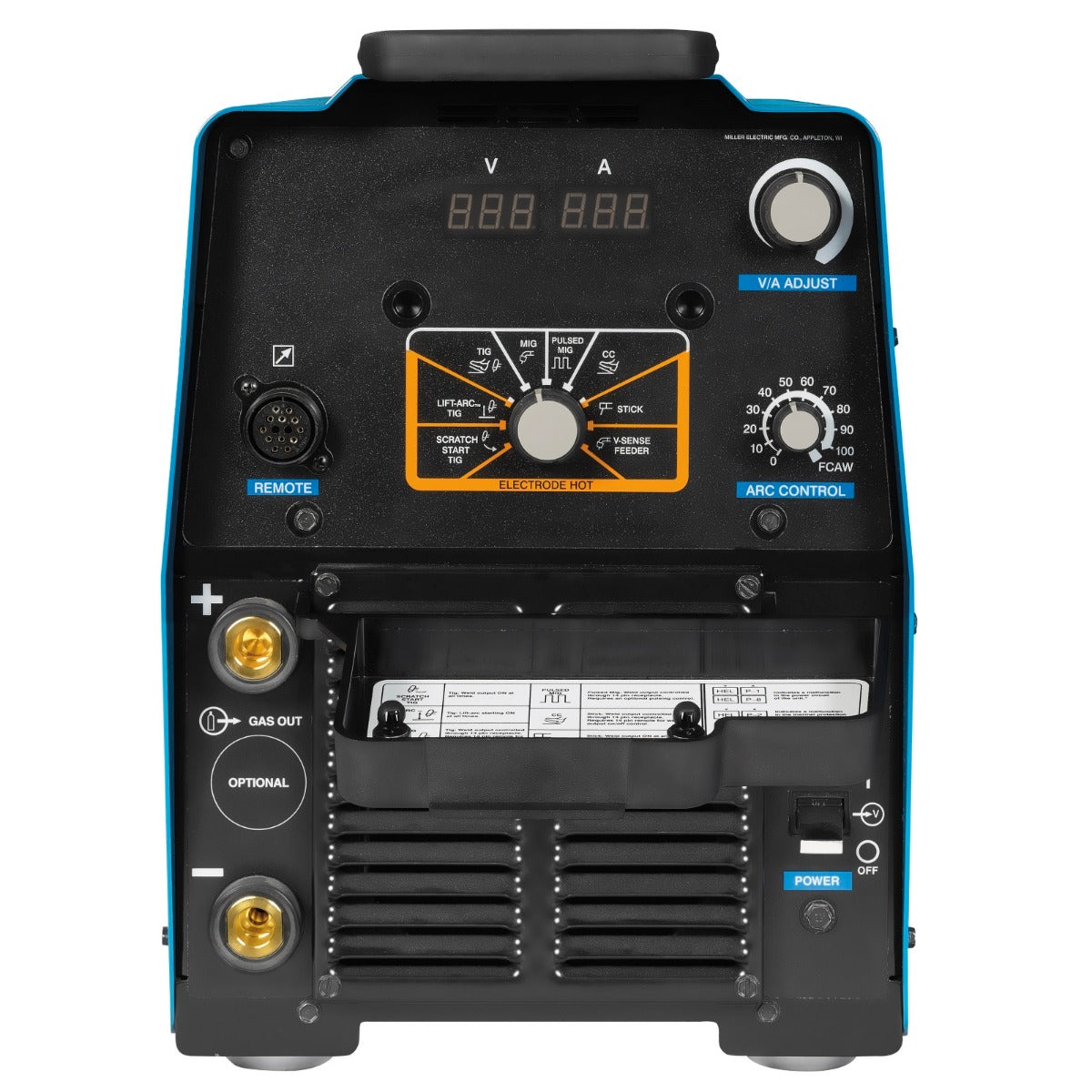 Miller XMT 350 CC/CV Multiprocess Welder w/Tweco Connectors (907161014)