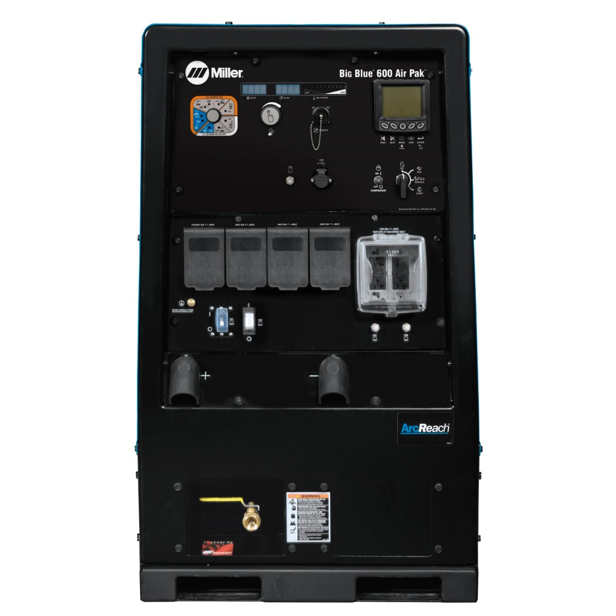 Miller Big Blue 600 Air Pak Welder/Generator w/ArcReach (907750)