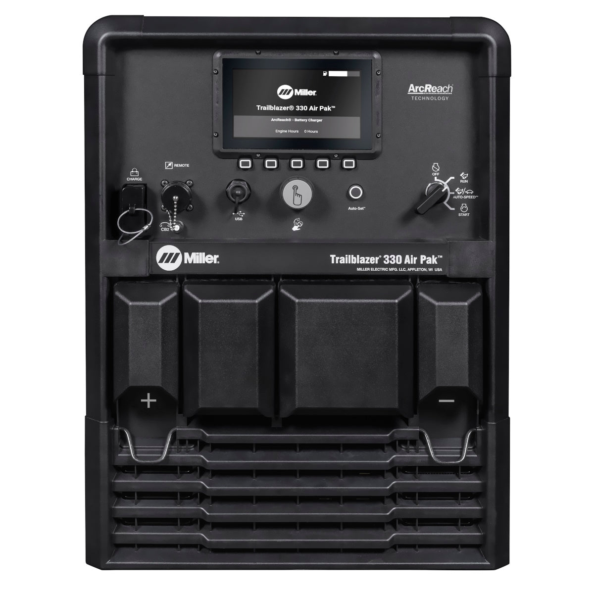 Miller Trailblazer 330 Air Pak Welder/Generator w/Polarity Reverse, WIC, Cooler/Separator (907836003)