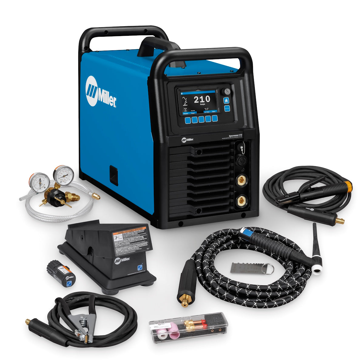 Miller Syncrowave 212 AC/DC TIG Welder w/Wireless Foot Control (907939)