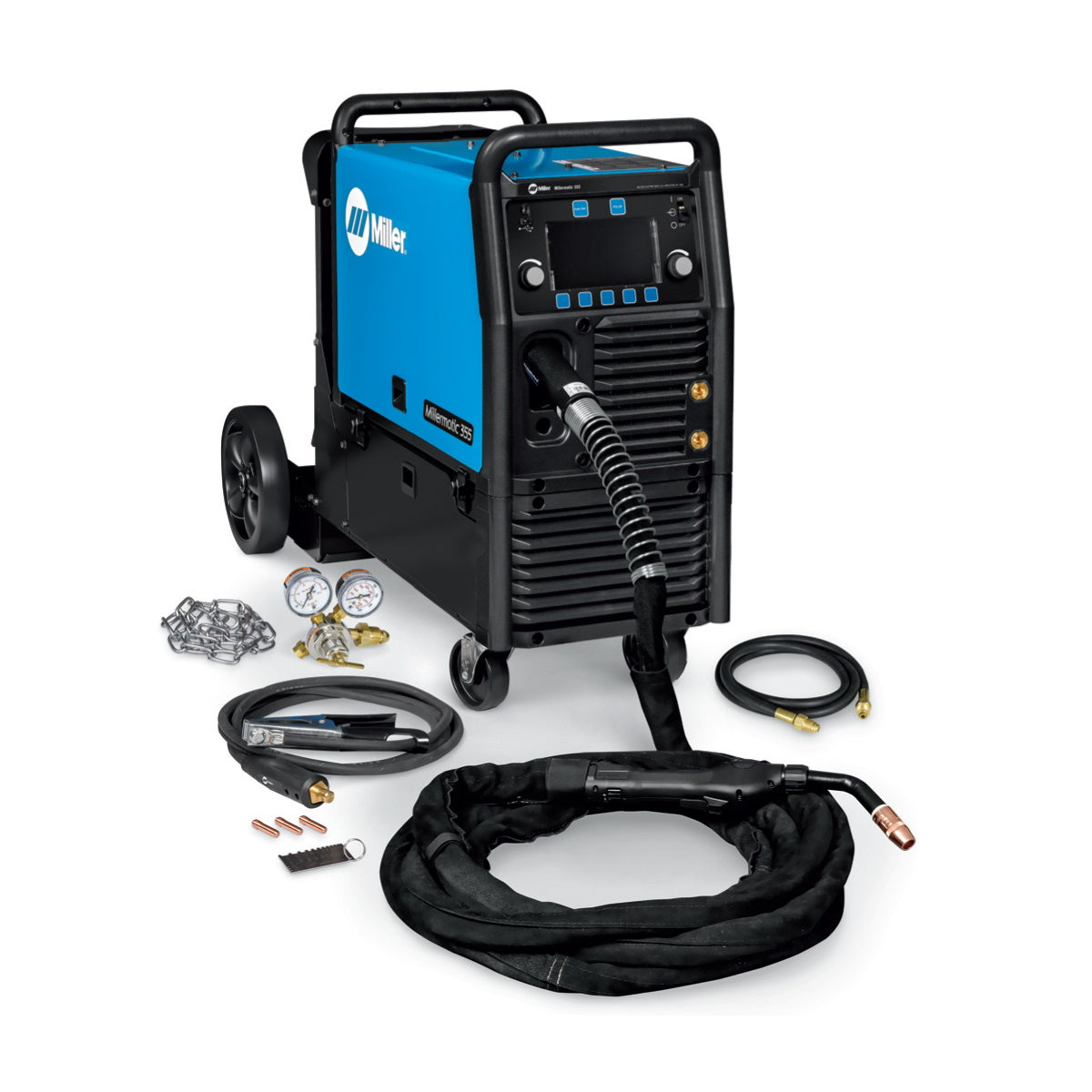 Miller Millermatic 355 Pulsed MIG Welding Pkg w/Aluma Pro Gun (951927)