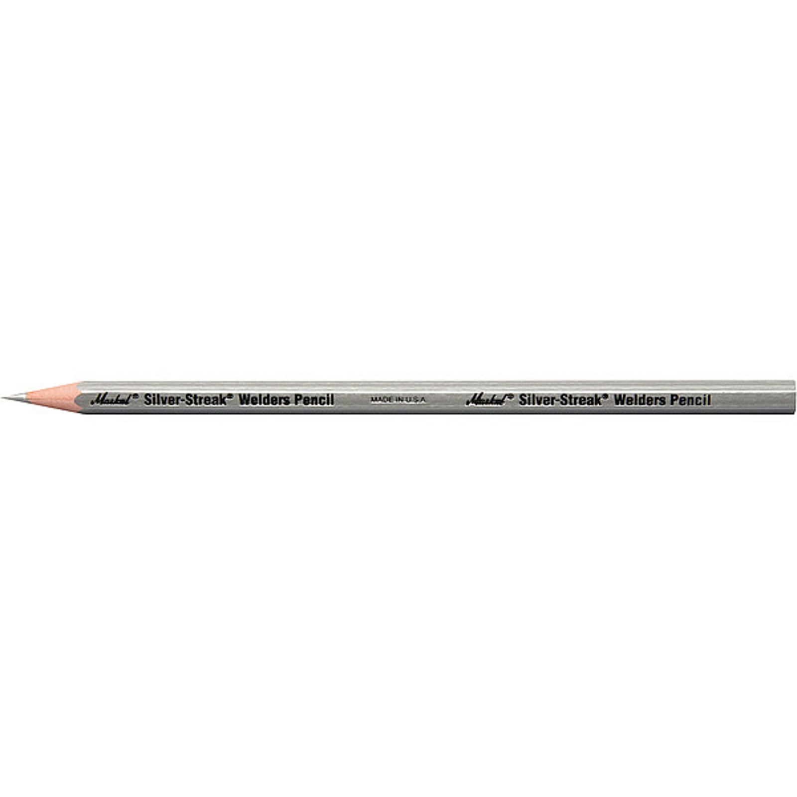 Silver Streak Welders Pencil with 12 Pcs Round Silver Refills
