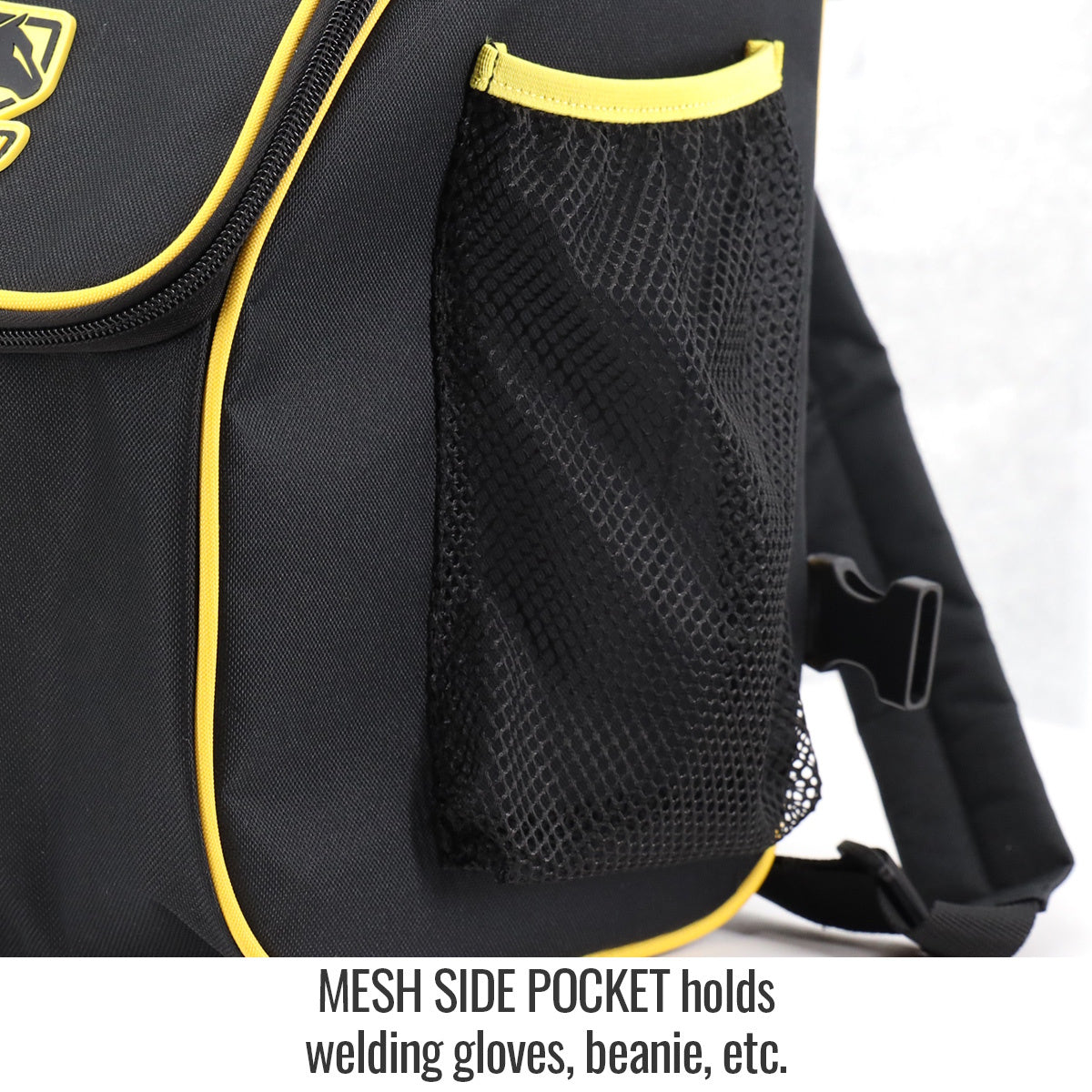revco black stallion max welder mesh side pocket holds