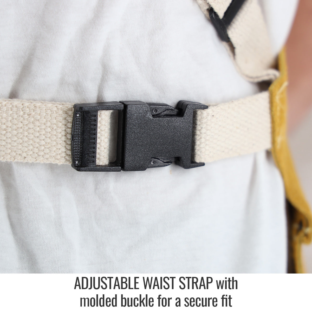 revco black stallion 36 inch core leather welding apron waist strap