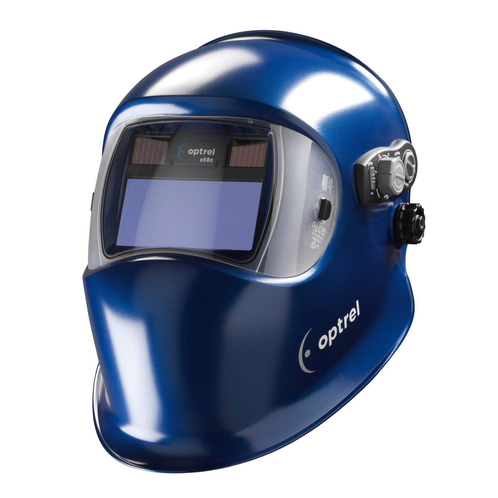 Optrel e680 Series Medium Blue Welding Helmet (1006.180)