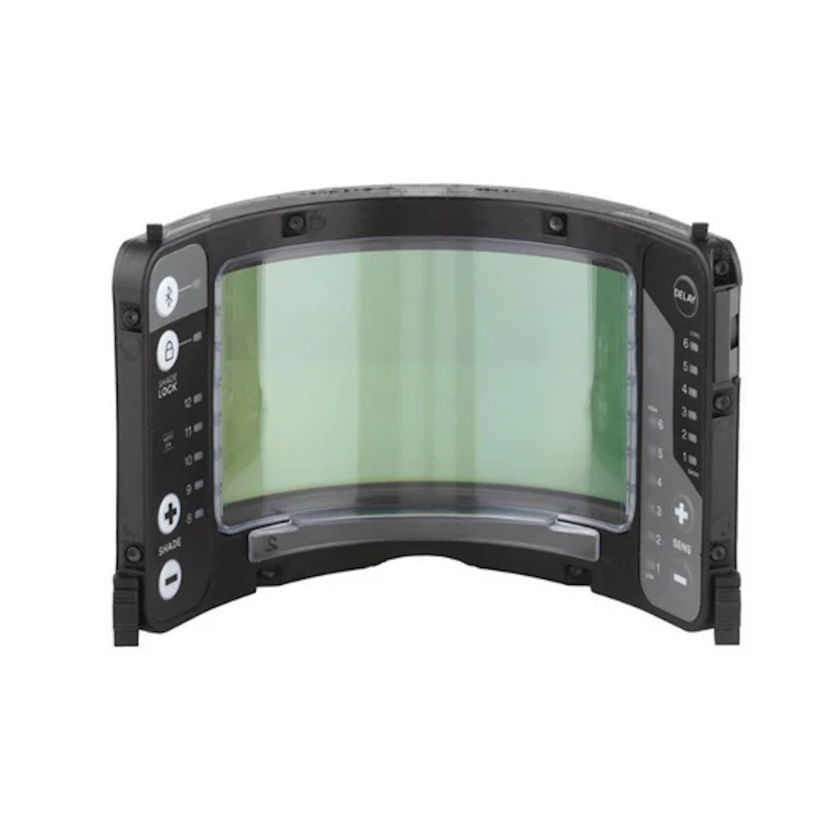 3M Speedglas G5-02 welding helmet, curved auto-darkening lens, green-tinted view area.