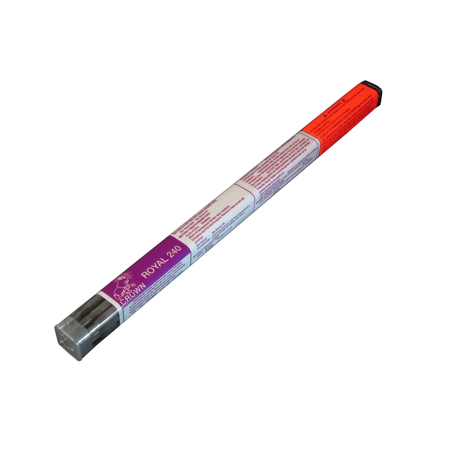 Crown Alloy 1/8 ROYAL 240 BR.PKG. Hard Surfacing ELECTRODE 1 lb TUBE (RE240/EO-BP)