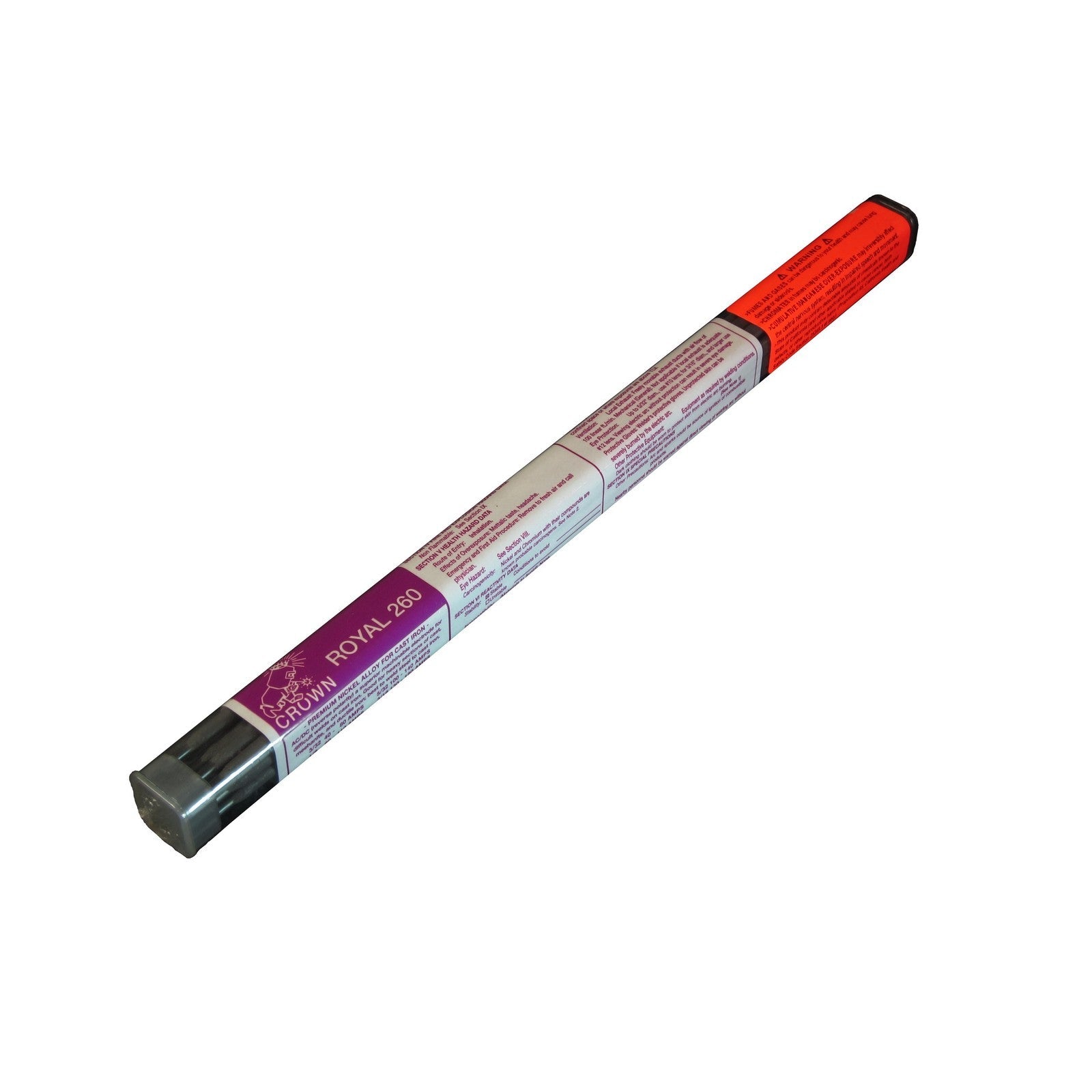 Crown Alloy 1/8 ROYAL 260 BR.PKG. Premium Medium Nickel ELECTRODE 1 lb TUBE (RE260/EO-BP)