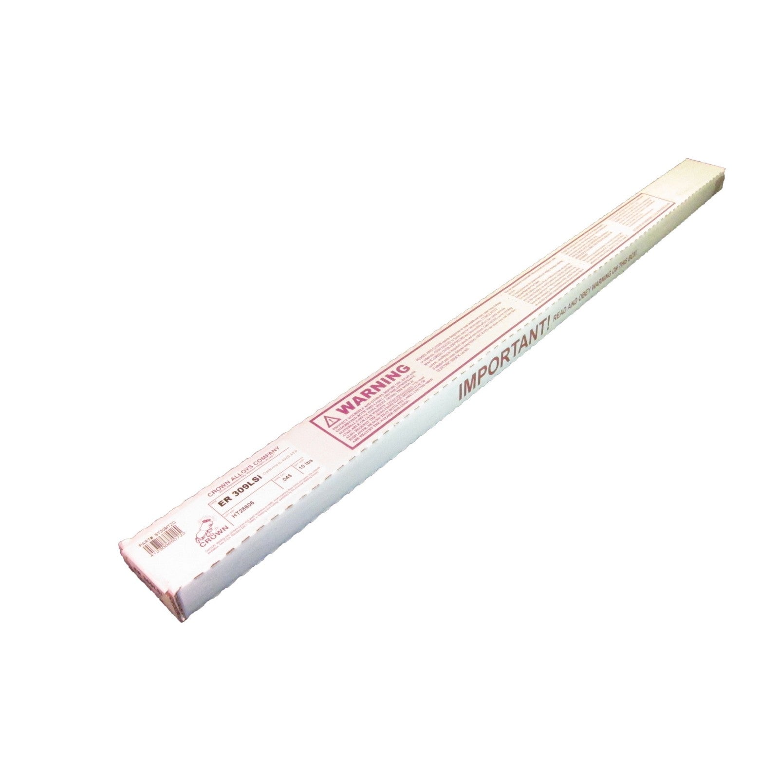 Crown Alloy .045 x 36" ER 309LSI Stainless Steel TIG 10 lb BOX (ST309/TZG)