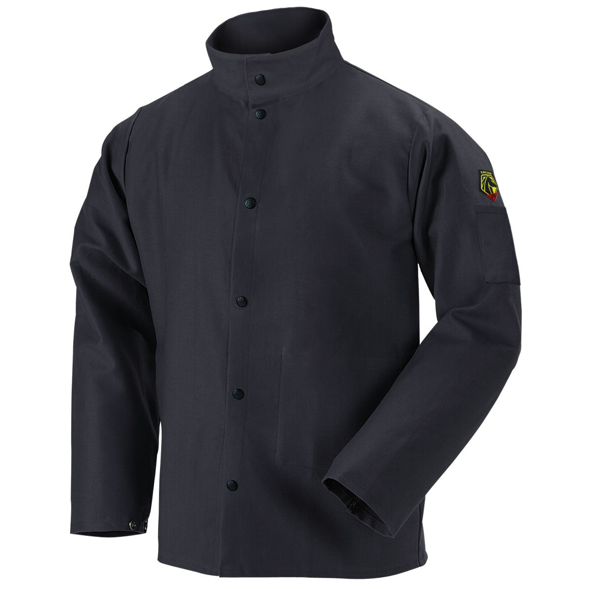 Revco Black Stallion TruGuard 200 9oz Navy FR Cotton Welding Jacket (FN9-30C)