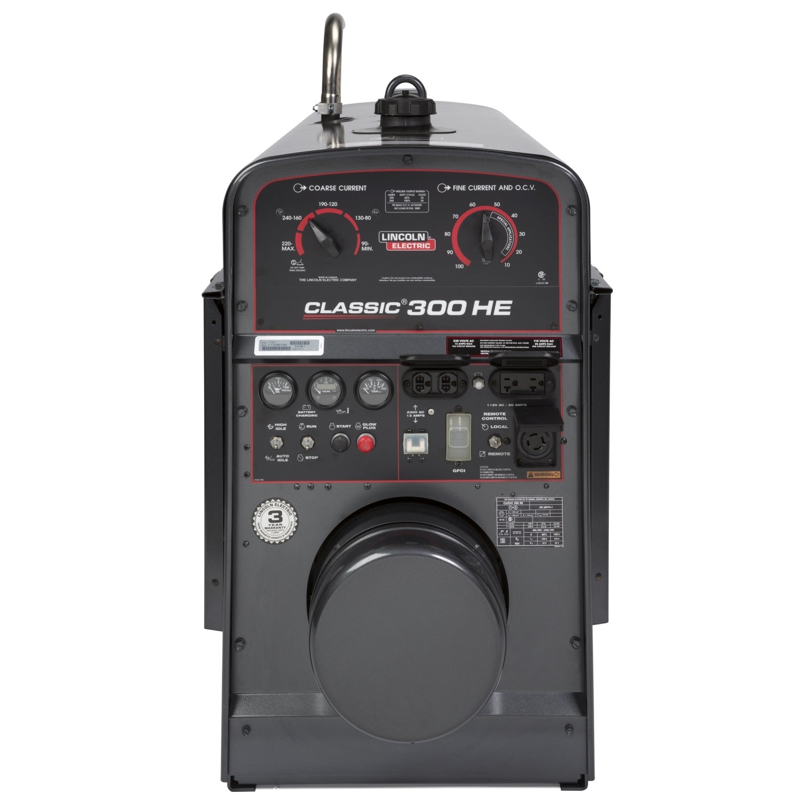 Lincoln Classic 300 HE Kubota T4 Welder Generator (K3198-1)