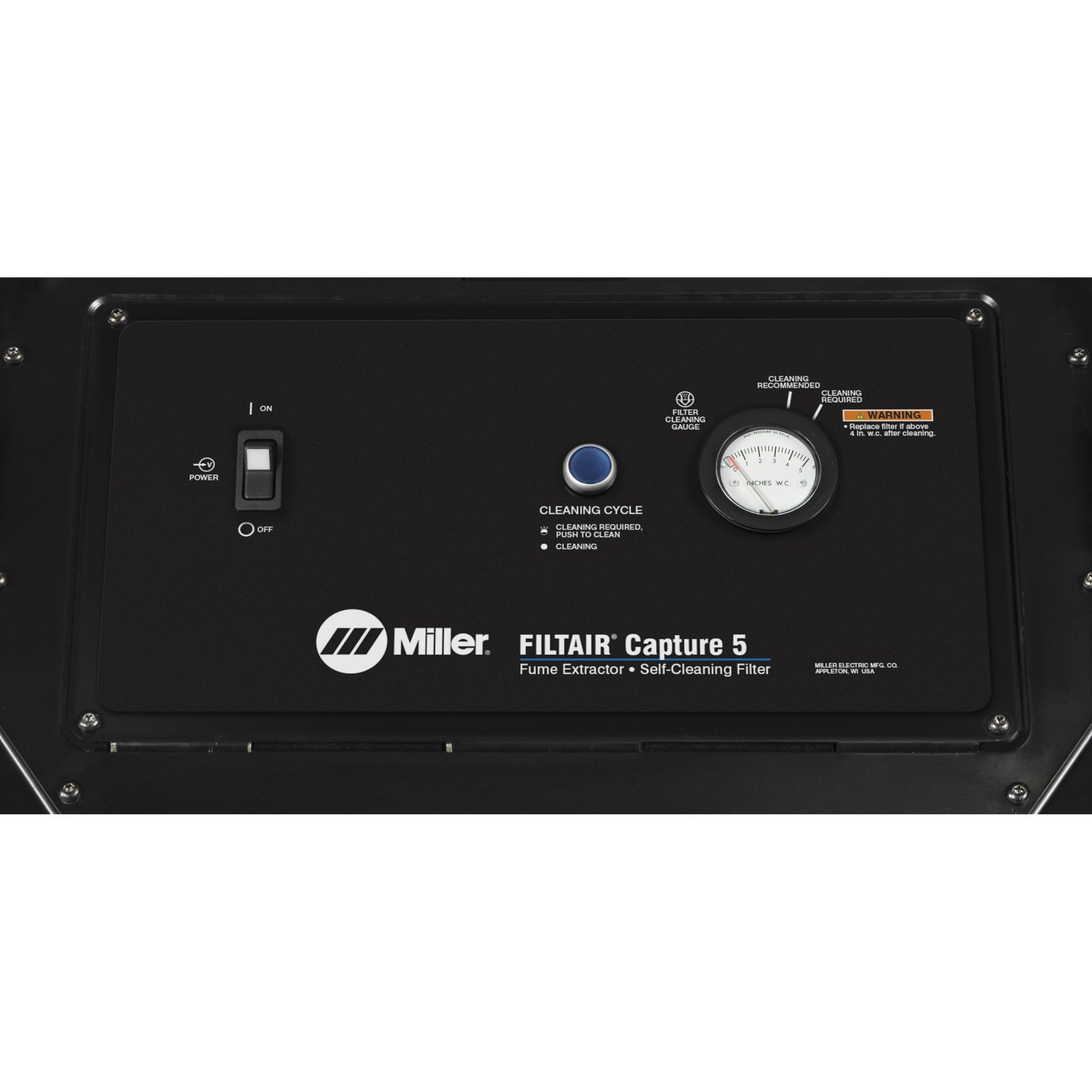 Miller Filtair Capture 5 (230V) w/10-Ft ZoneFlow Arm (951639)