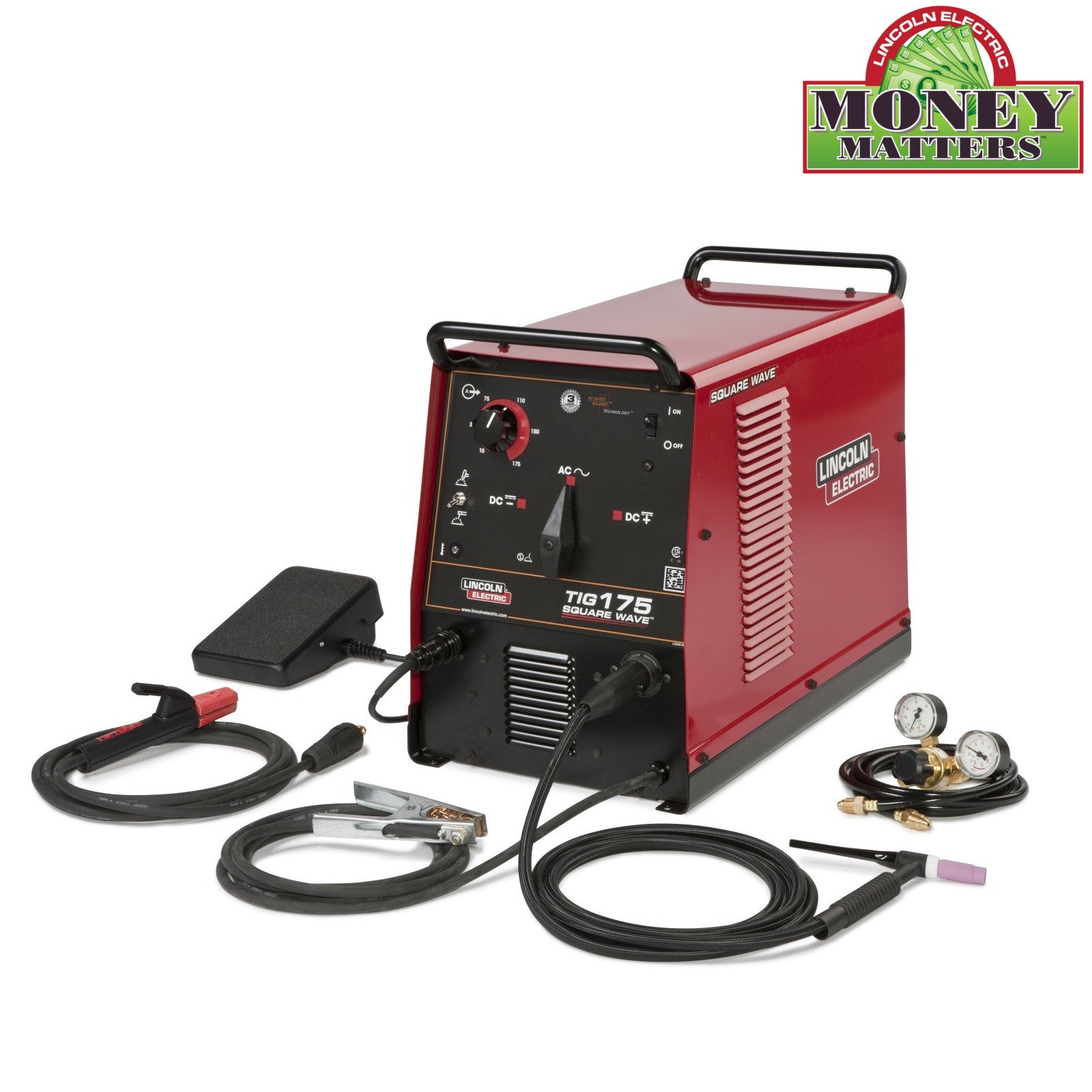 Lincoln Square Wave TIG 175 Welder (K1478-5)