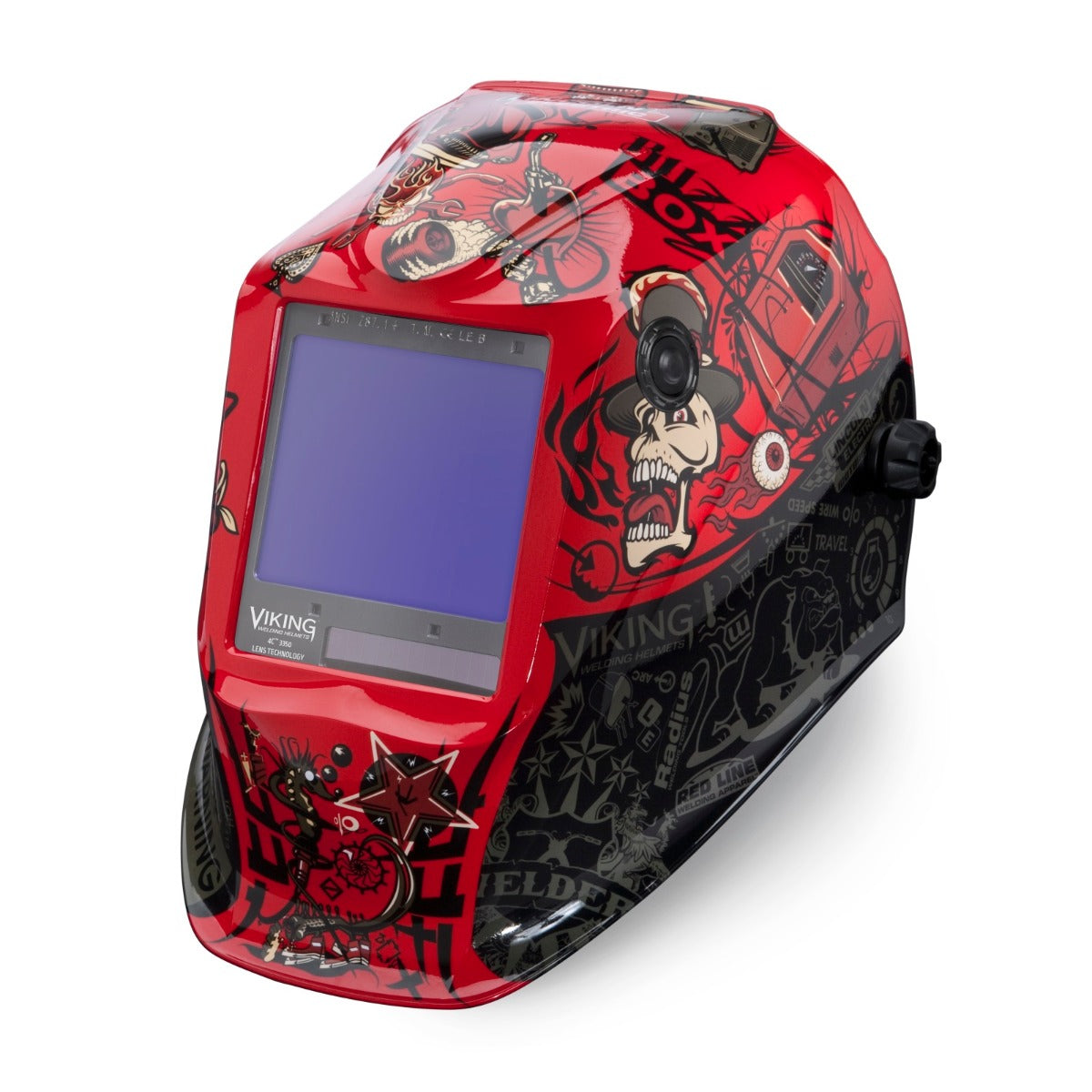 Lincoln Viking 3350 MOJO Auto Darkening Welding Helmet w/4C Lens (K3101-4)