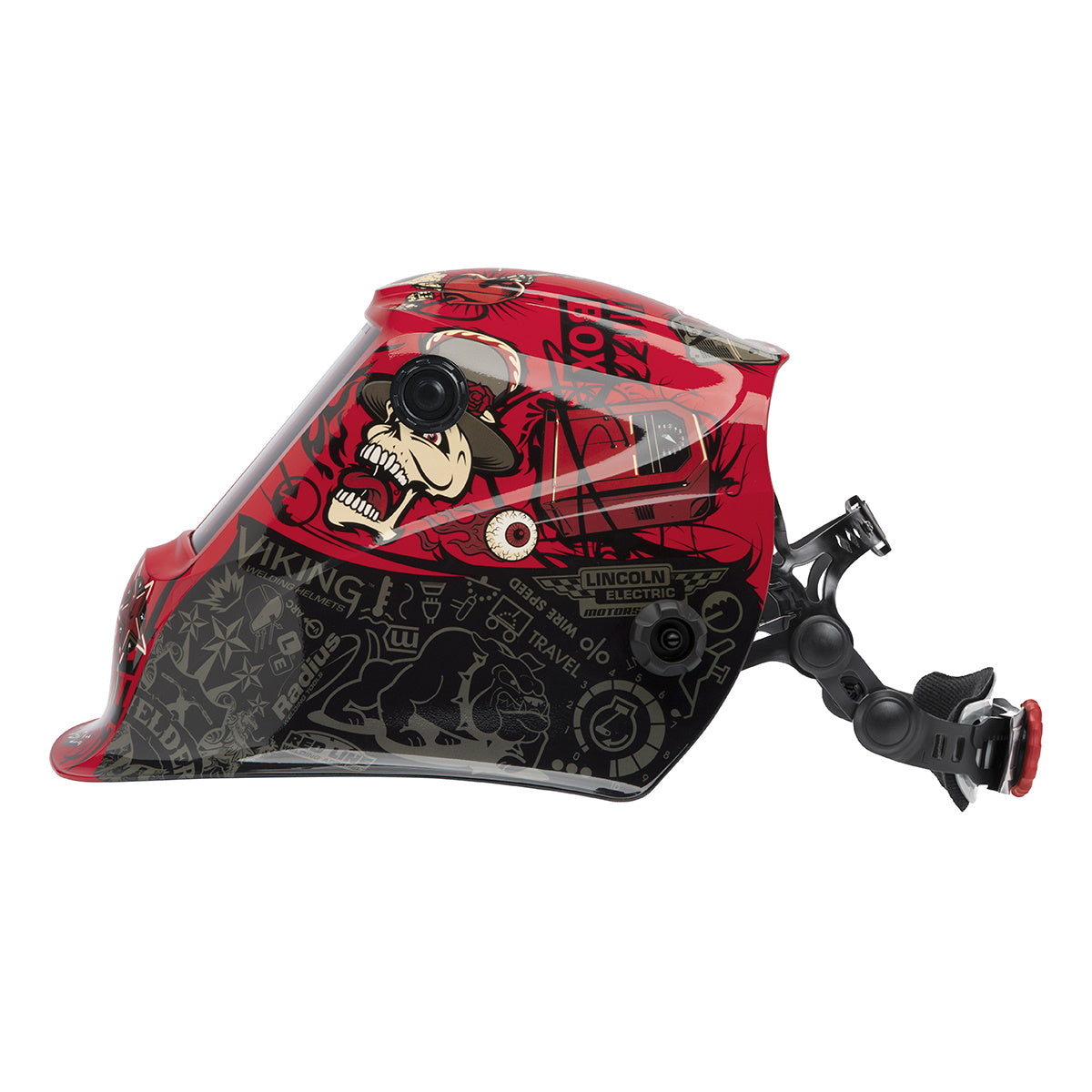 Lincoln Viking 3350 MOJO Auto Darkening Welding Helmet w/4C Lens (K3101-4)