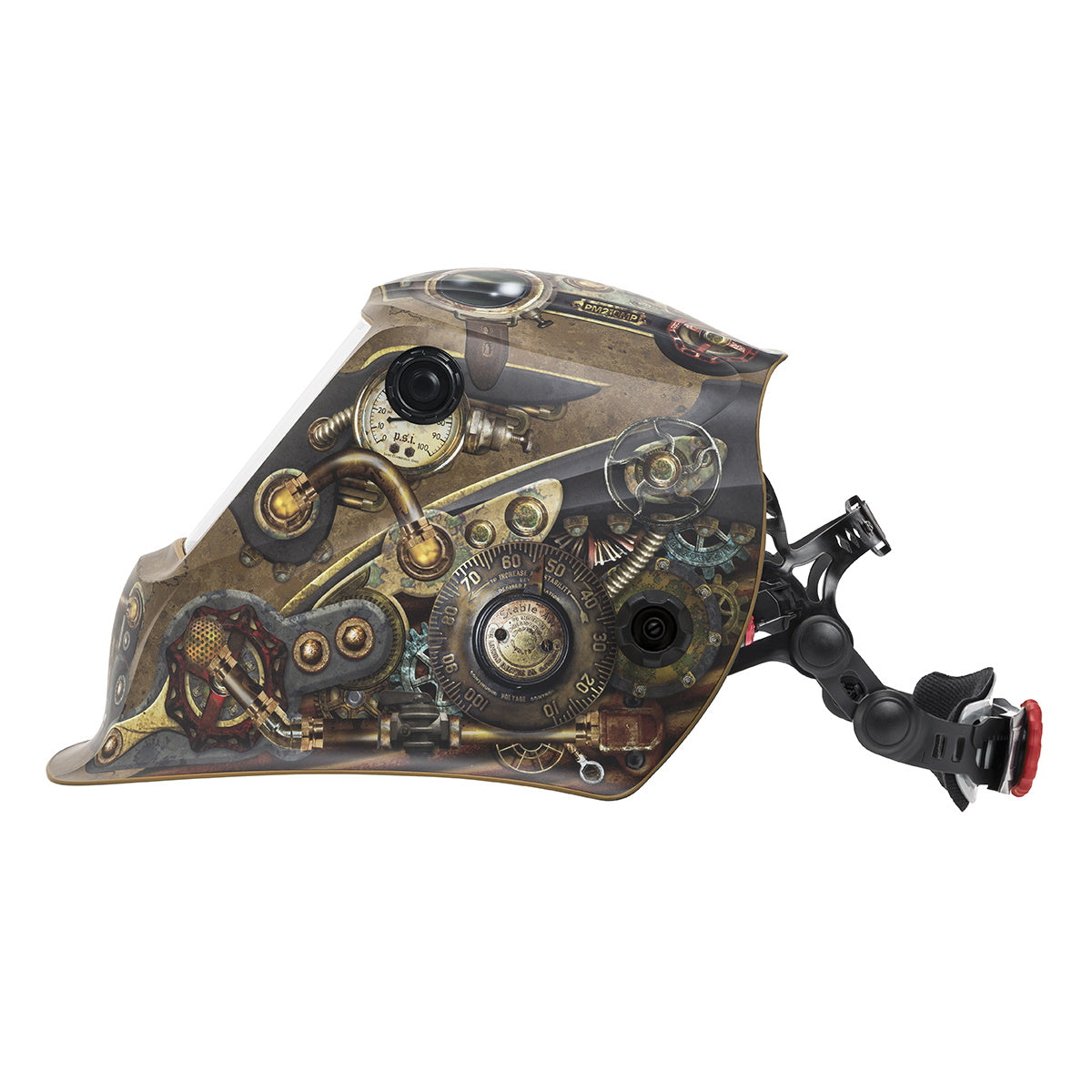 Lincoln Viking 3350 Series Steampunk Auto Darkening Welding Helmet (K3428-4)
