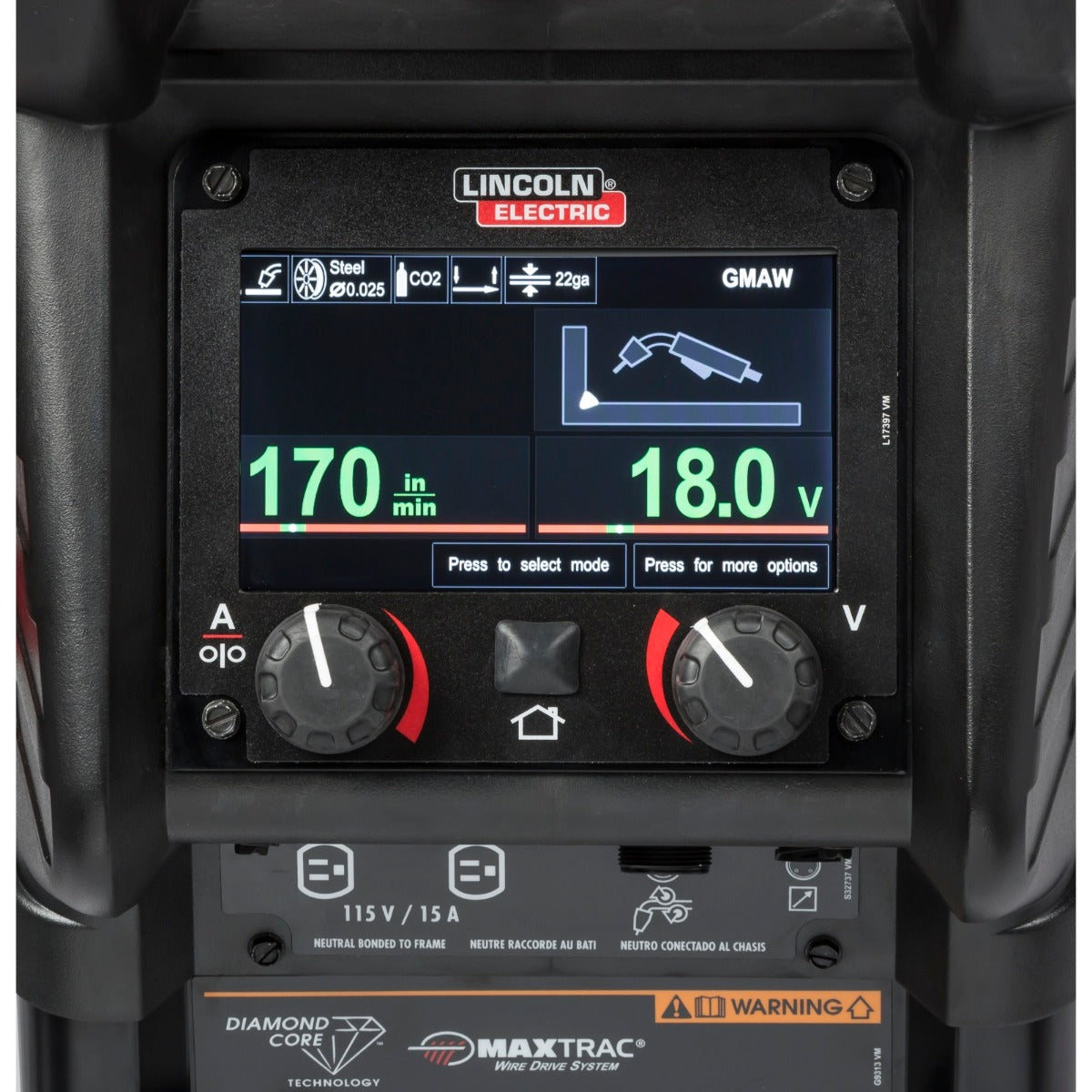 Lincoln Power Mig 260 Welder (208-575V) (K3520-1)