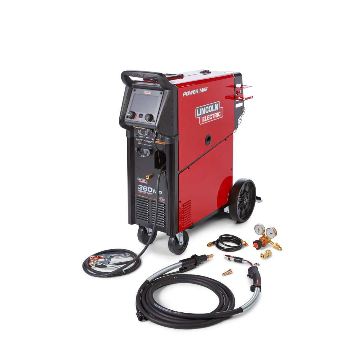 Lincoln Power Mig 360 Multiprocess Welder (Aluminum Trailer Mfg One-Pak) (K4662-1)
