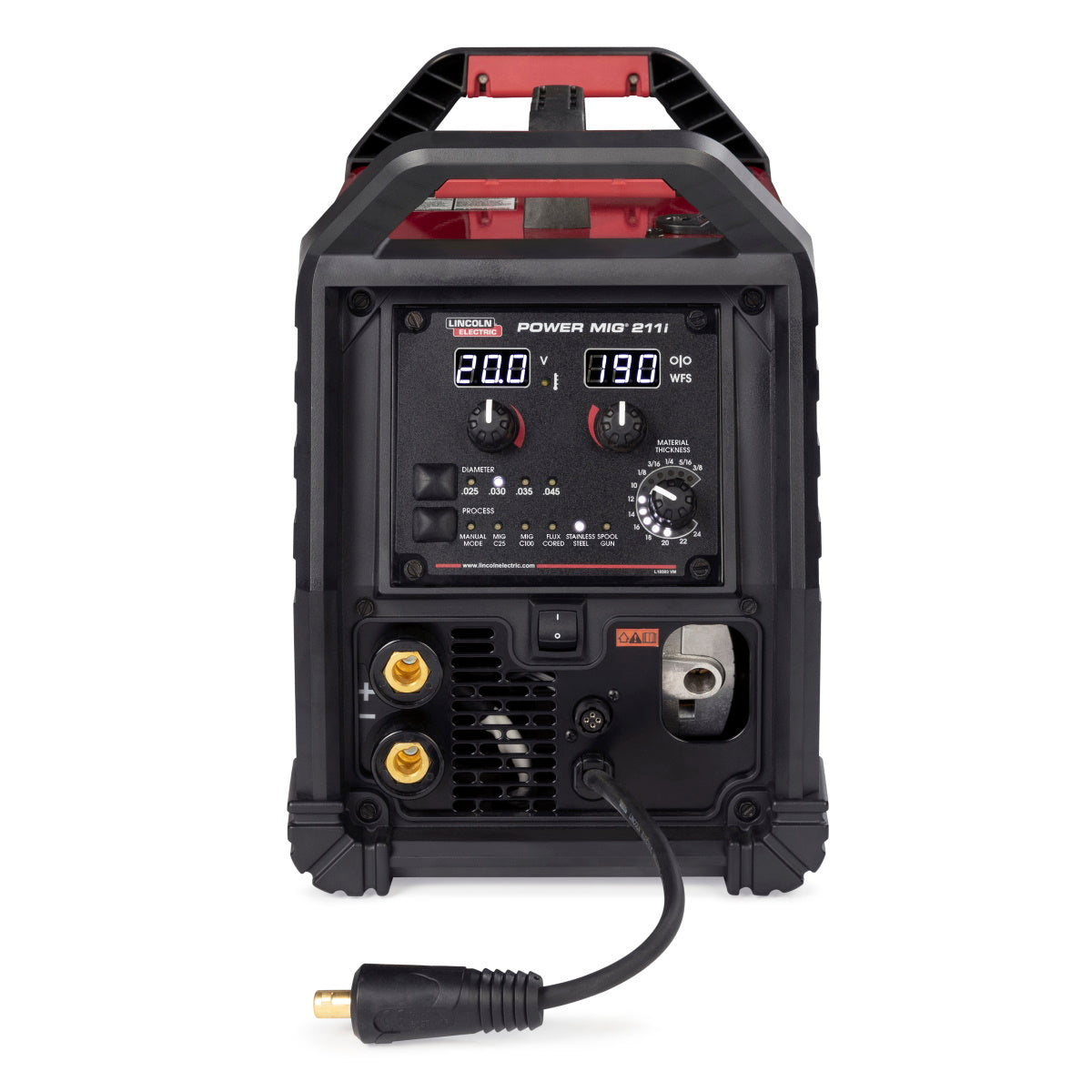 Lincoln Power MIG 211i Mig Welder (K6080-1)