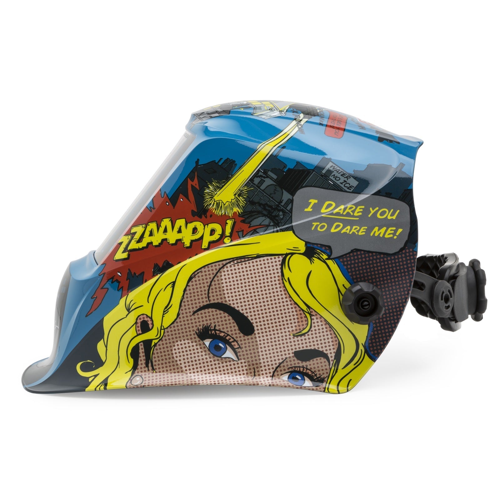 Lincoln Viking 3350 Series Jessi vs. The Robot Auto Darkening Welding Helmet (K3372-2)