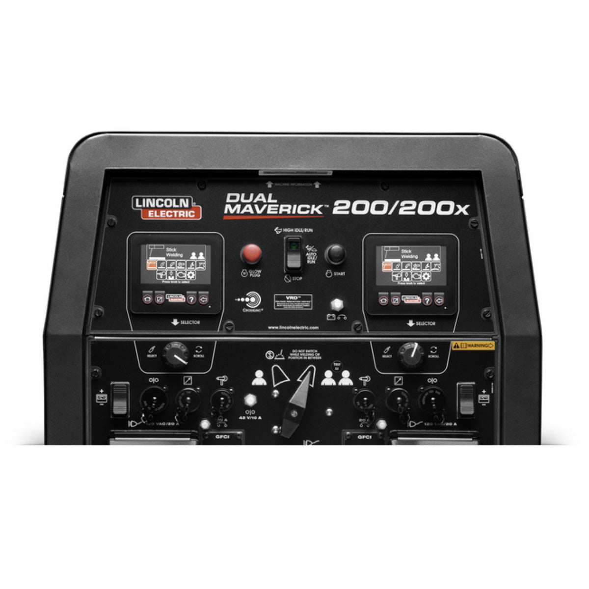 Lincoln Dual Maverick 200/200X Diesel Welder Generator (K4382-1)