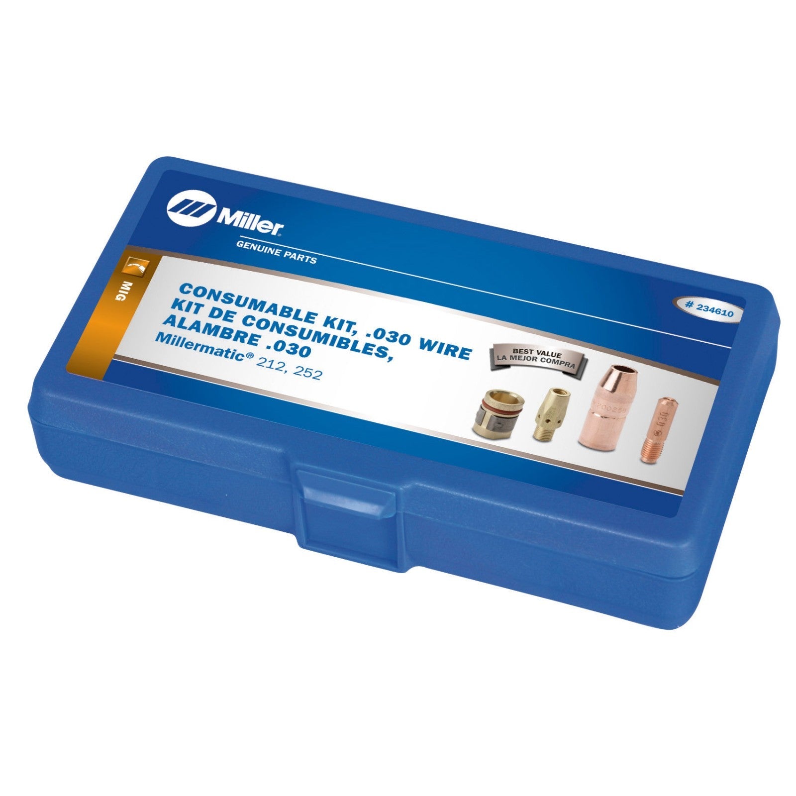 Miller M25/40 MIG Gun Consumables Kit .030 (234610)
