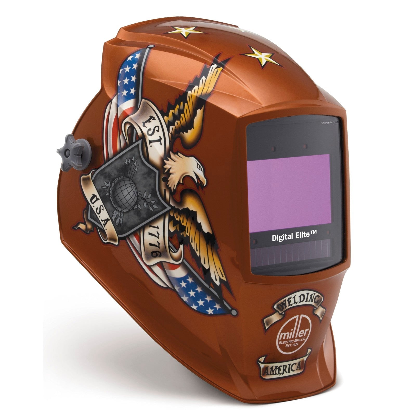 Miller Vintage USA Digital Elite Auto Darkening Welding Helmet (257215)