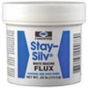 Harris SSWF 1/4 White Silver Soldering Flux 1/4 Lb Jar (40020)