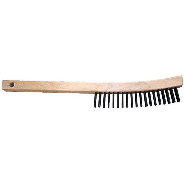 Pferd Curved Handle Stainless Steel Brush 13-3/4" (85004)