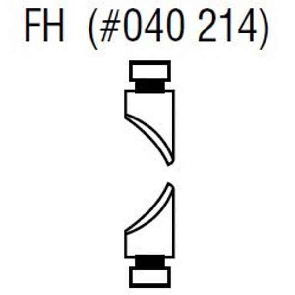 Miller FH Tips for FH Spot Welder Tongs (040214)