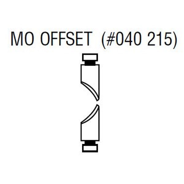 Miller MO Offset Spot Welder Tips for MO Offset Tongs (040215)