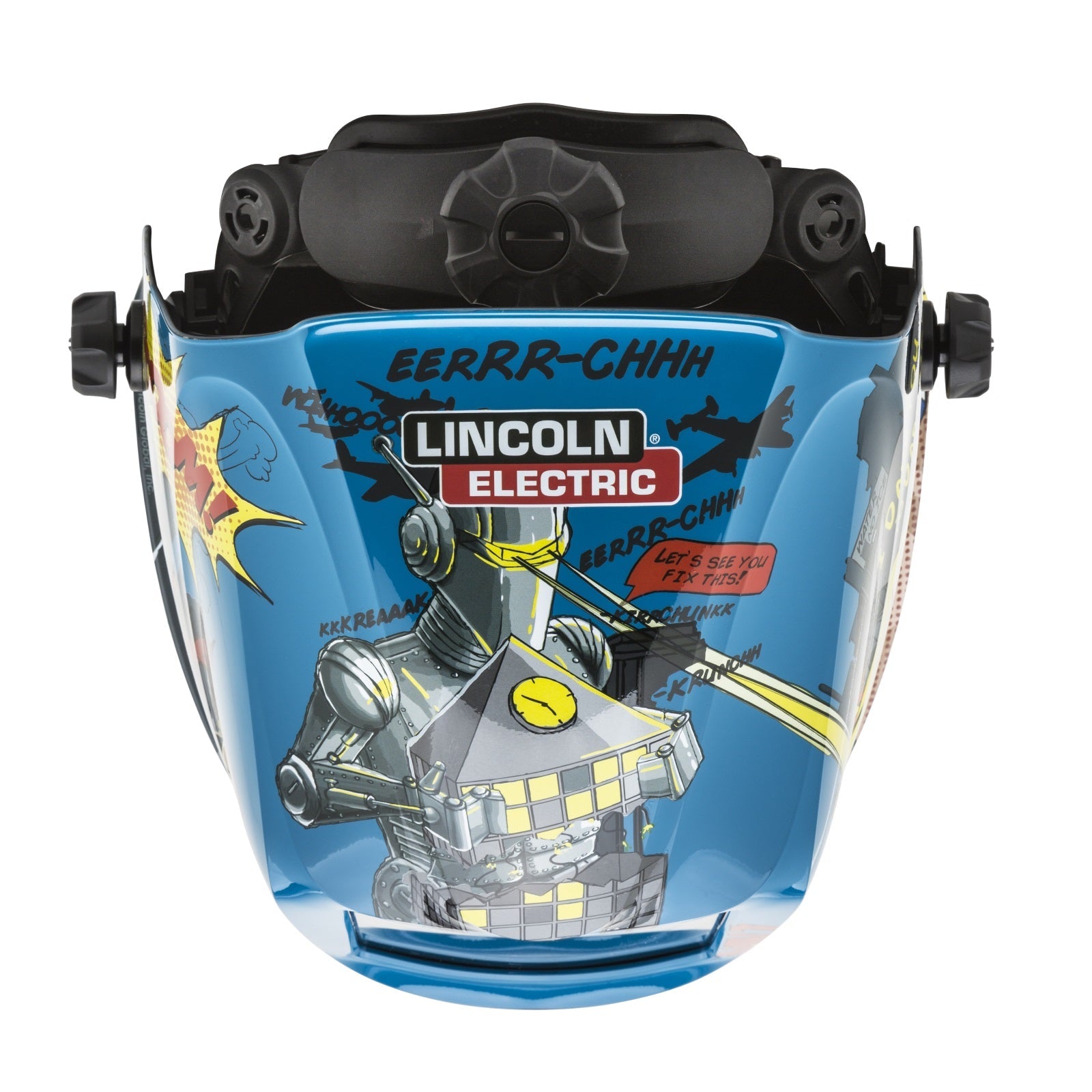 Lincoln Viking 3350 Series Jessi vs. The Robot Auto Darkening Welding Helmet (K3372-2)