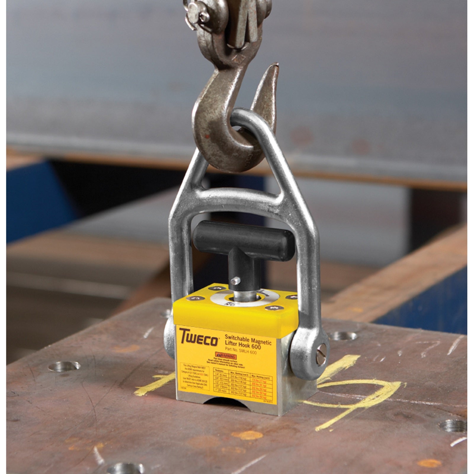 Tweco 200lb SMLH600 Magnetic Lifter Hook (9255-1066)