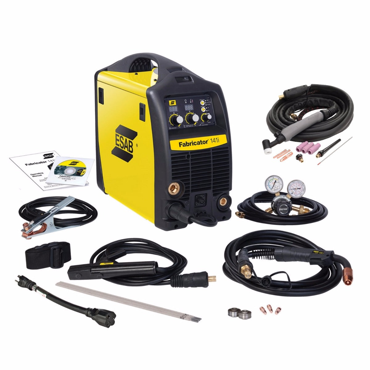 ESAB Fabricator 141i Multi Process Welding System (W1003141) with TIG Torch (W4013802)