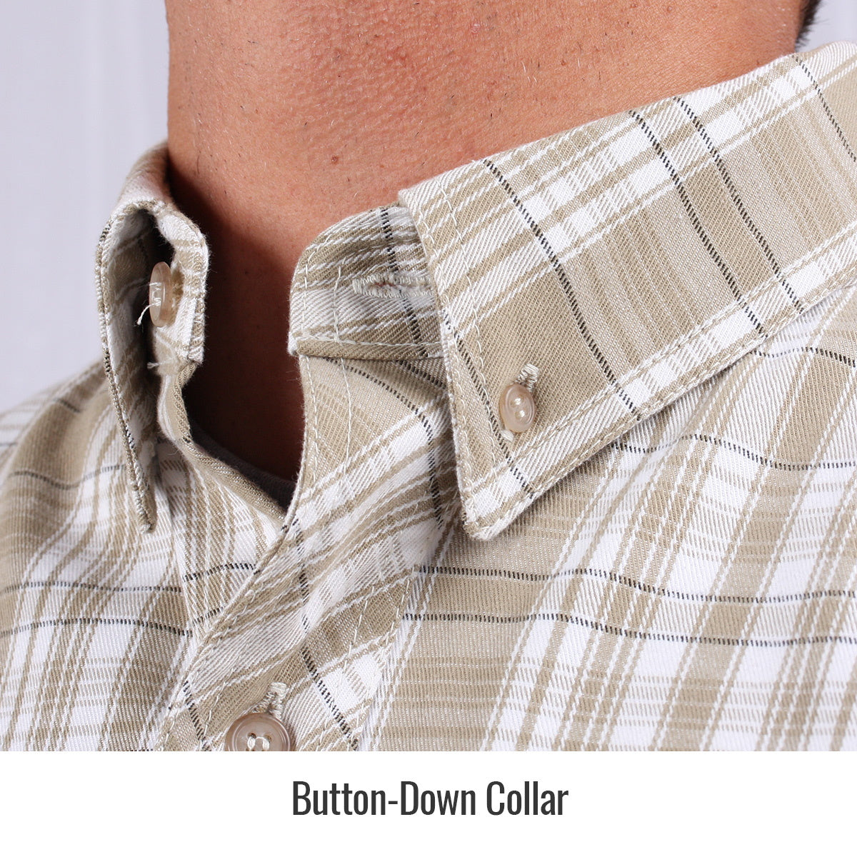 Revco Black Stallion AR/FR Khaki Plaid Cotton Work Shirt (WF2110-PK)