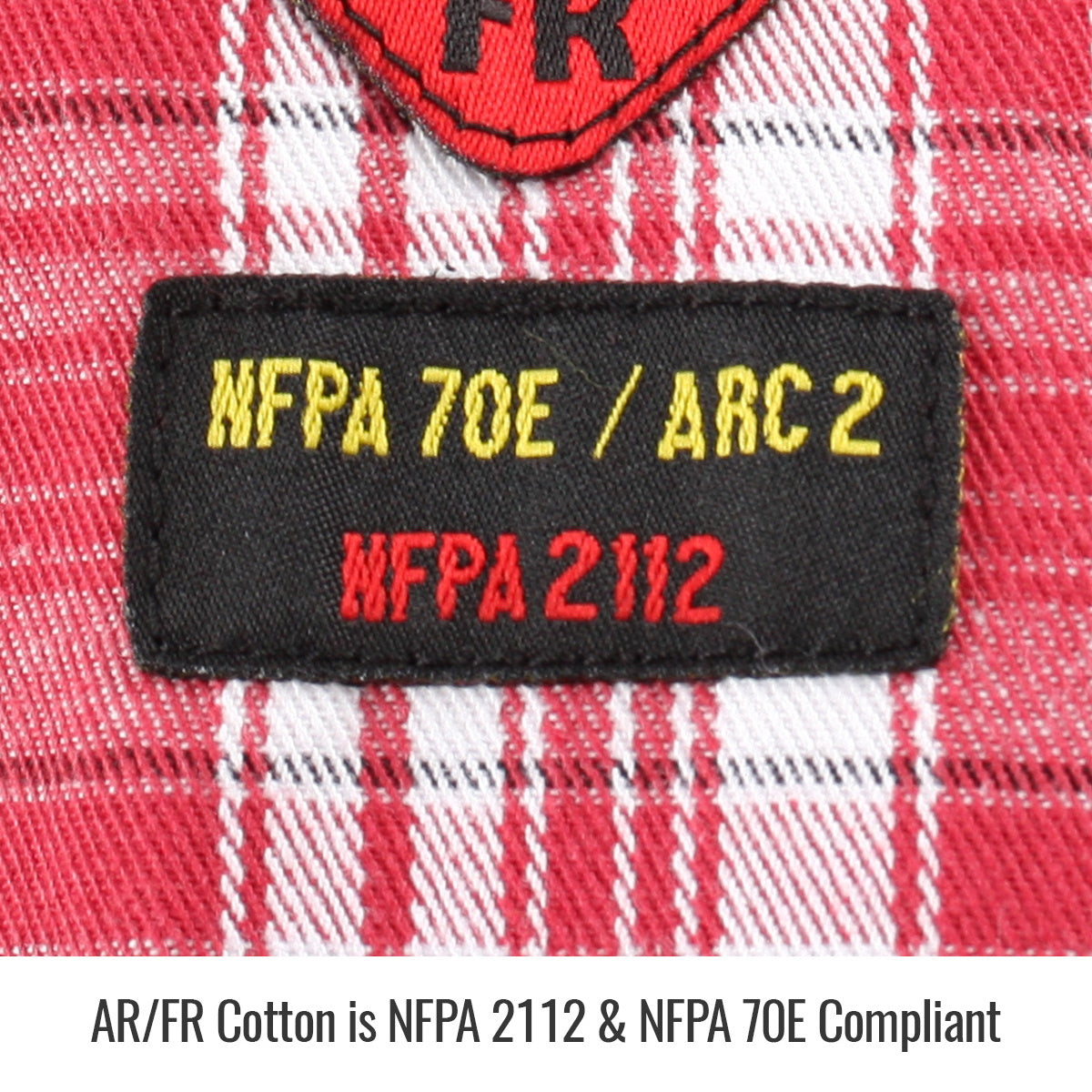Revco Black Stallion AR/FR Red Plaid Cotton Work Shirt (WF2110-PR)