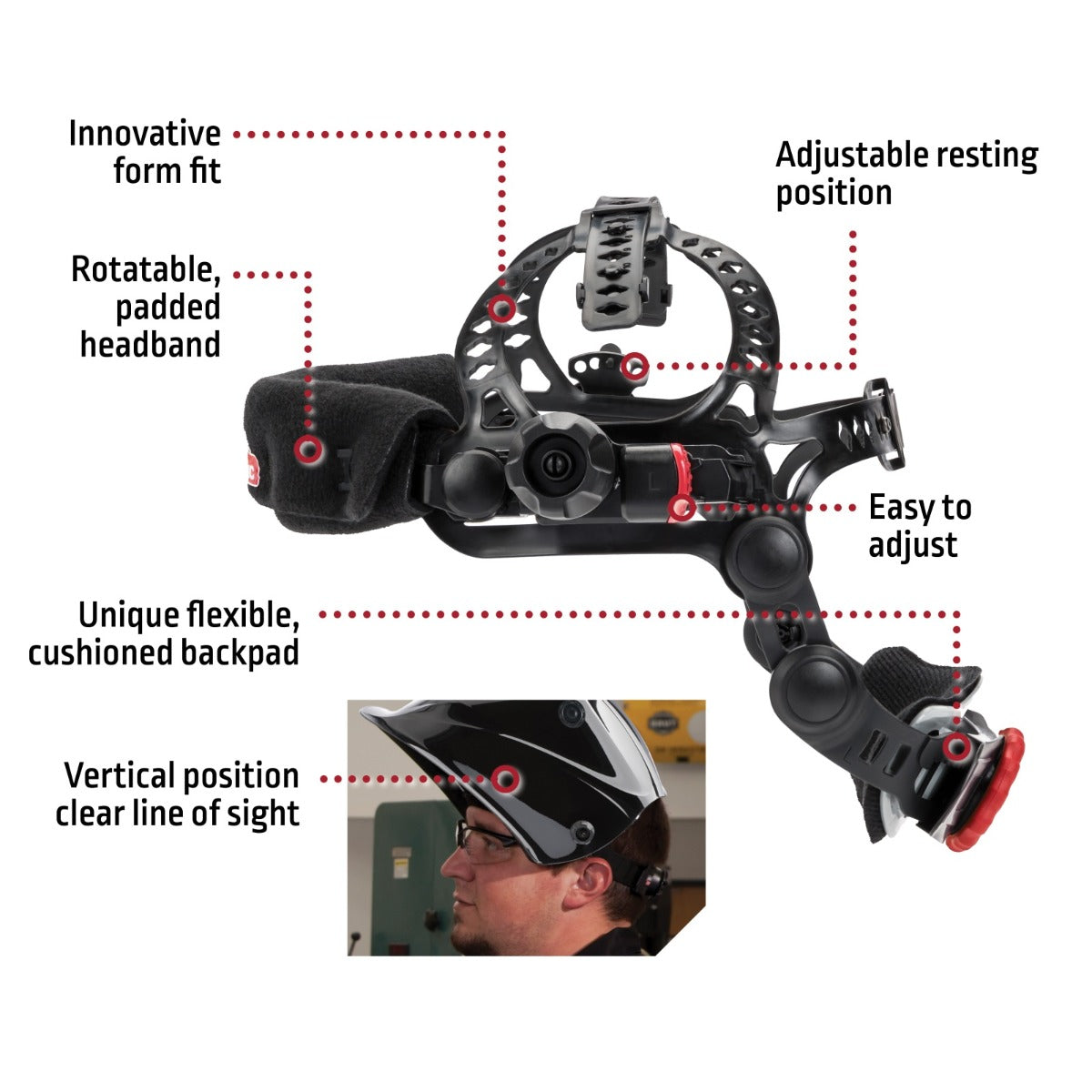 Lincoln Viking 3350 Series Steampunk Auto Darkening Welding Helmet (K3428-4)