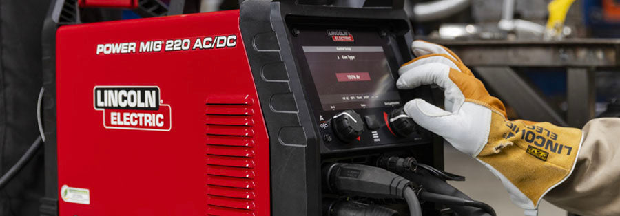 How to Use the Lincoln Power MIG 220 Multiprocess Welder